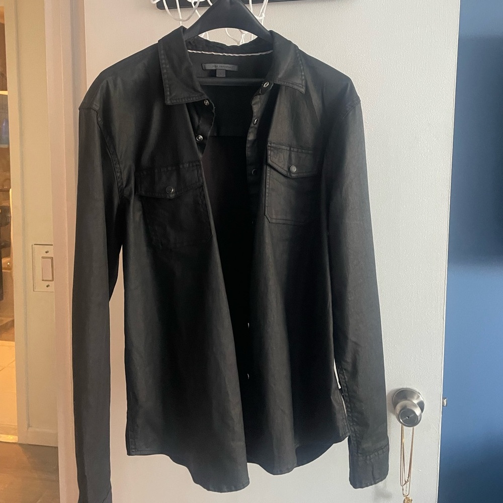 John Varvatos OTTO SHIRT black
